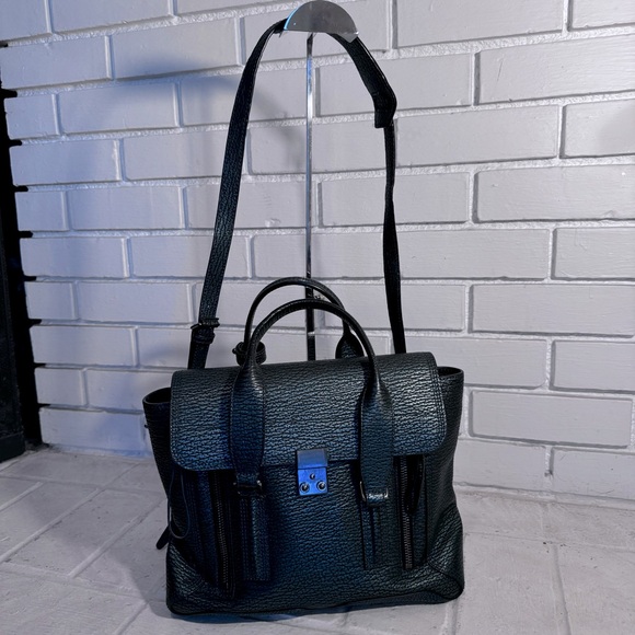 3.1 Phillip Lim Pashli Medium Ivy Green Satchel - Picture 2 of 16